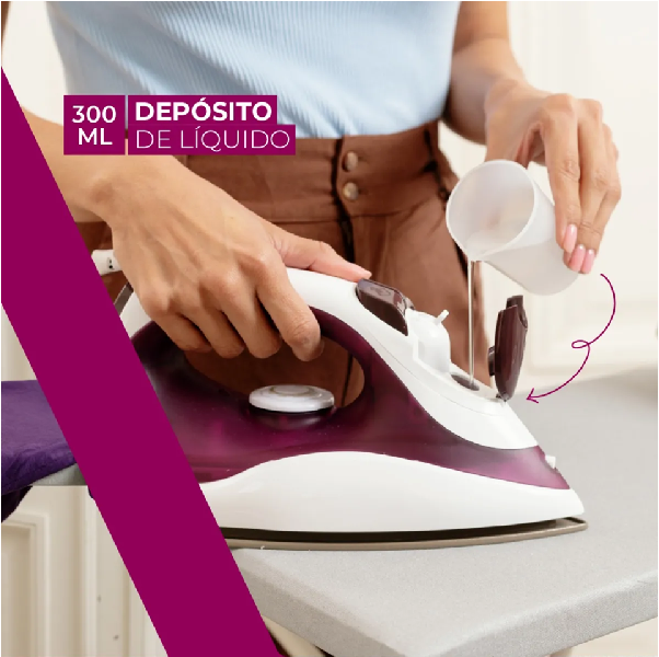 Plancha a vapor Atma PAV1217PI 1800W - Imagen 4