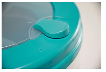 Secarropas Columbia Por Centrífugo HTS5503 5,5 kg Turquesa Oceano - Imagen 5