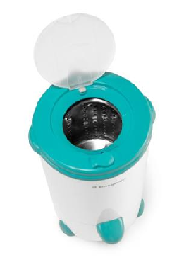 Secarropas Columbia Por Centrífugo HTS5503 5,5 kg Turquesa Oceano - Imagen 6