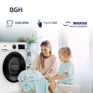 Lavarropas BGH Inverter Carga Frontal 6kg BWFI06W24AR - Imagen 4