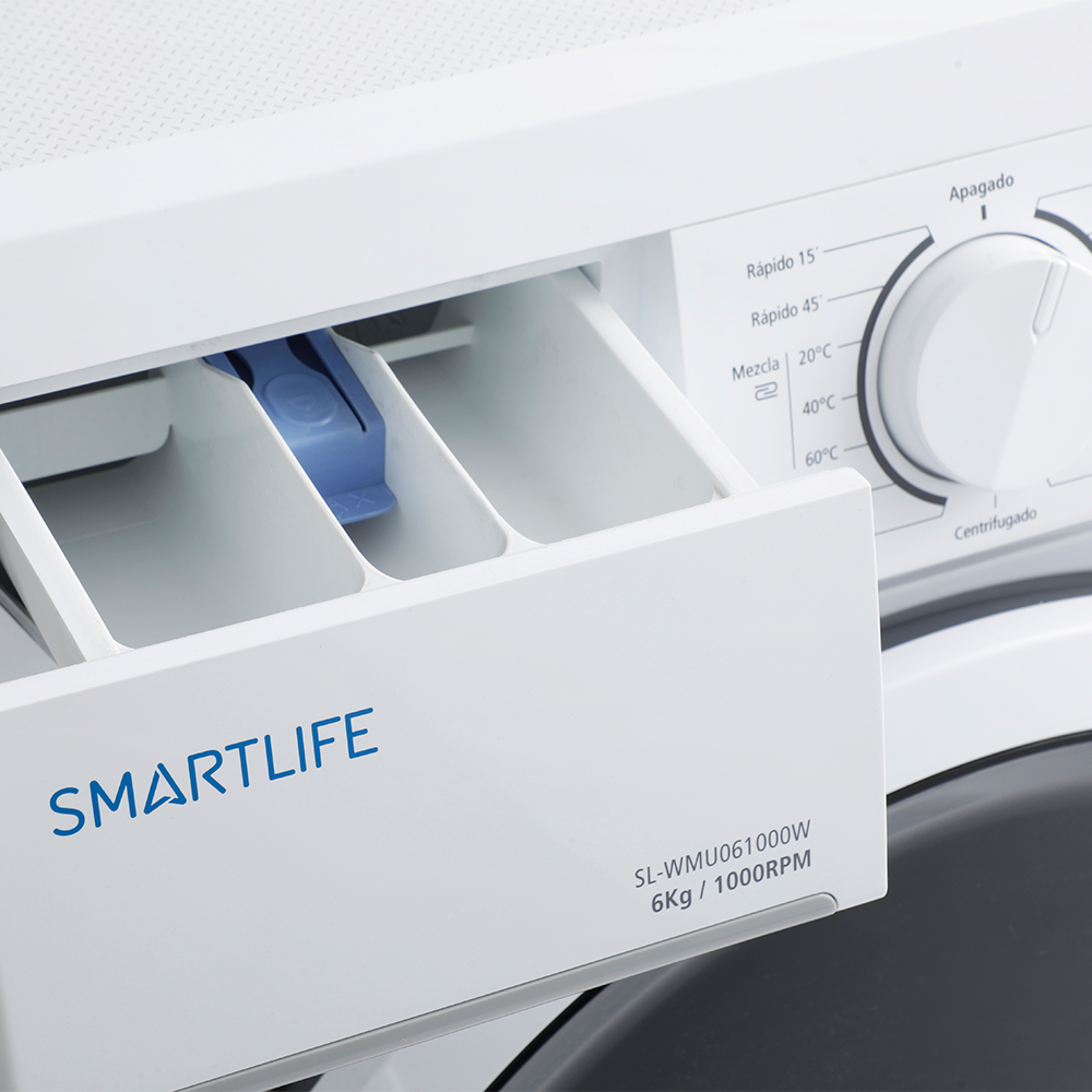 Lavarropas Automático Carga Frontal Smartlife 6kg Slim Design - Imagen 13