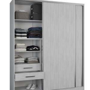 Placard Corredizo Orlandi Premium 1.80 2 Puertas Jacaranda 3103