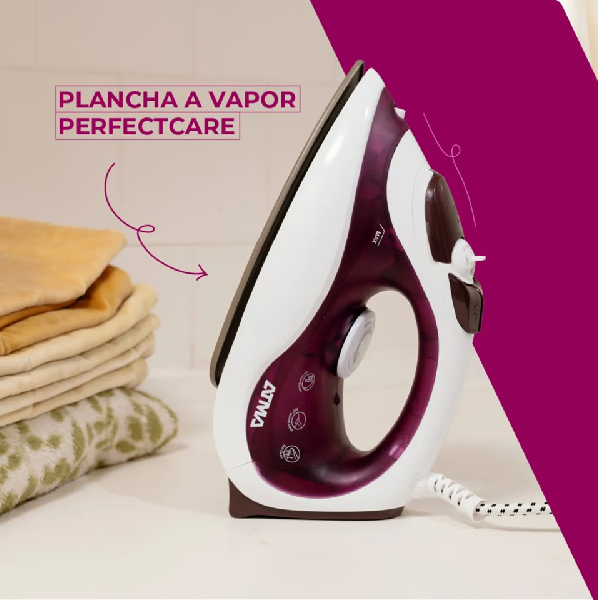 Plancha a vapor Atma PAV1217PI 1800W - Imagen 6