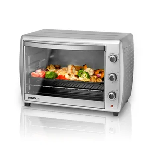 Horno Eléctrico Atma 70Lts HG7022P con Timer Gris Plata
