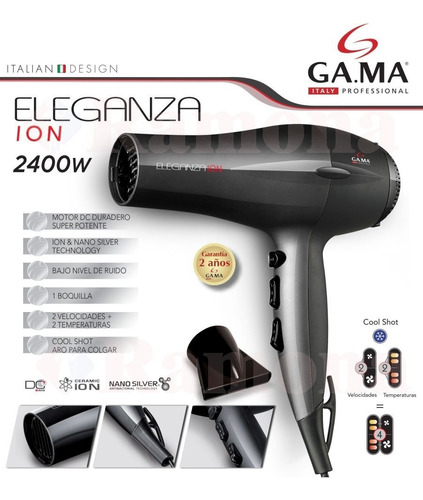 Secador De Pelo GA.MA Eleganza 2400 W - Imagen 5