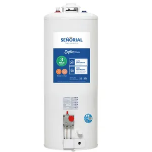Termotanque a Gas Señorial 85 Lts Carga Superior/Inferior Pie/colgar Blanco