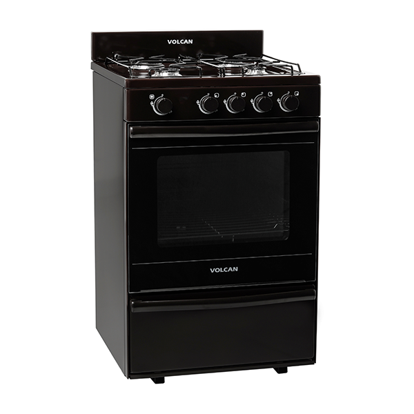Cocina Volcan 87654V MARRON 55 CM