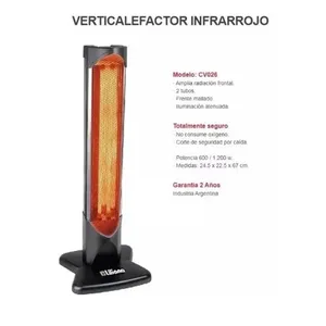 Verticalefactor Infrarrojo Liliana CV026 1200W - Imagen 3