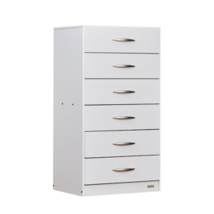 Chifonier 6 Cajones Platinum 920 Blanco