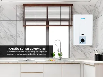 Calefón Tiro Natural Escorial CE-14LBL 14Lts - Imagen 3