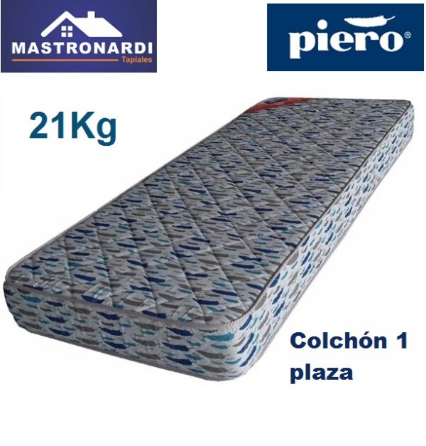 Colchón Piero Body Pro 1 plaza 80x190x18cm
