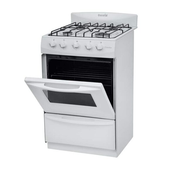 Cocina Escorial CANDOR  BLANCA Gas Envasado