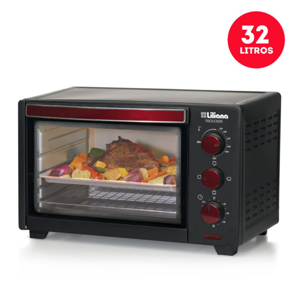 Horno Eléctrico Liliana Ao132 Facilcook 32 Litros 1750w