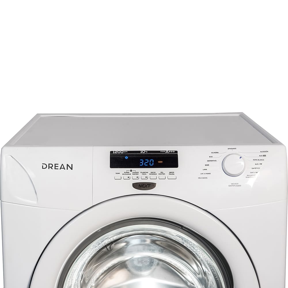 Lavarropas Carga Frontal Drean NEXT 10.12 P ECO Inverter 10 Kg Blanco - Imagen 5