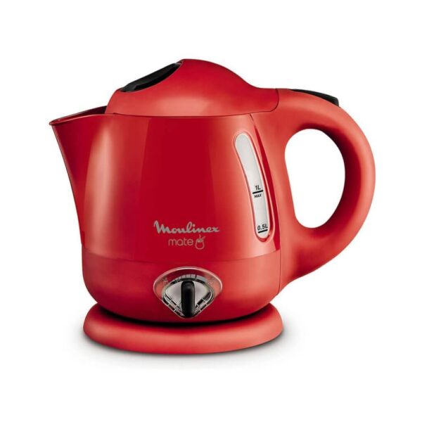 Pava Eléctrica Moulinex 1L Corte Mate Roja