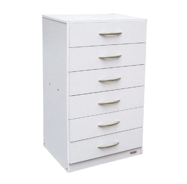 Chifonier 6 Cajones Platinum 920 Blanco