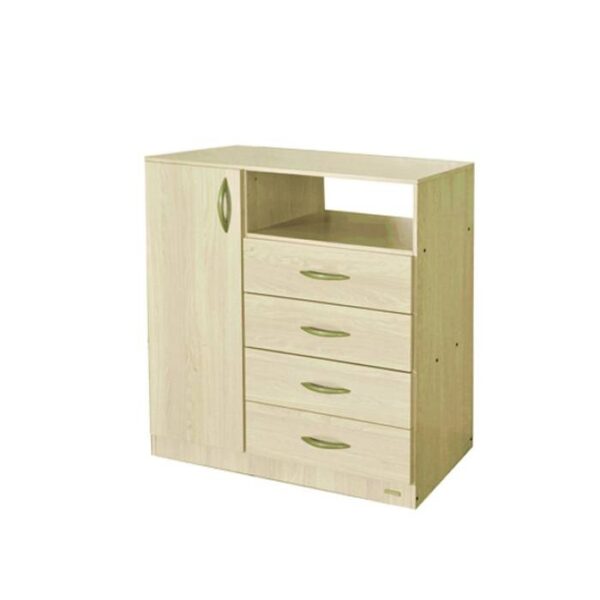 Chifonier 4 Cajones 1 Puerta Platinum 921 Savanna
