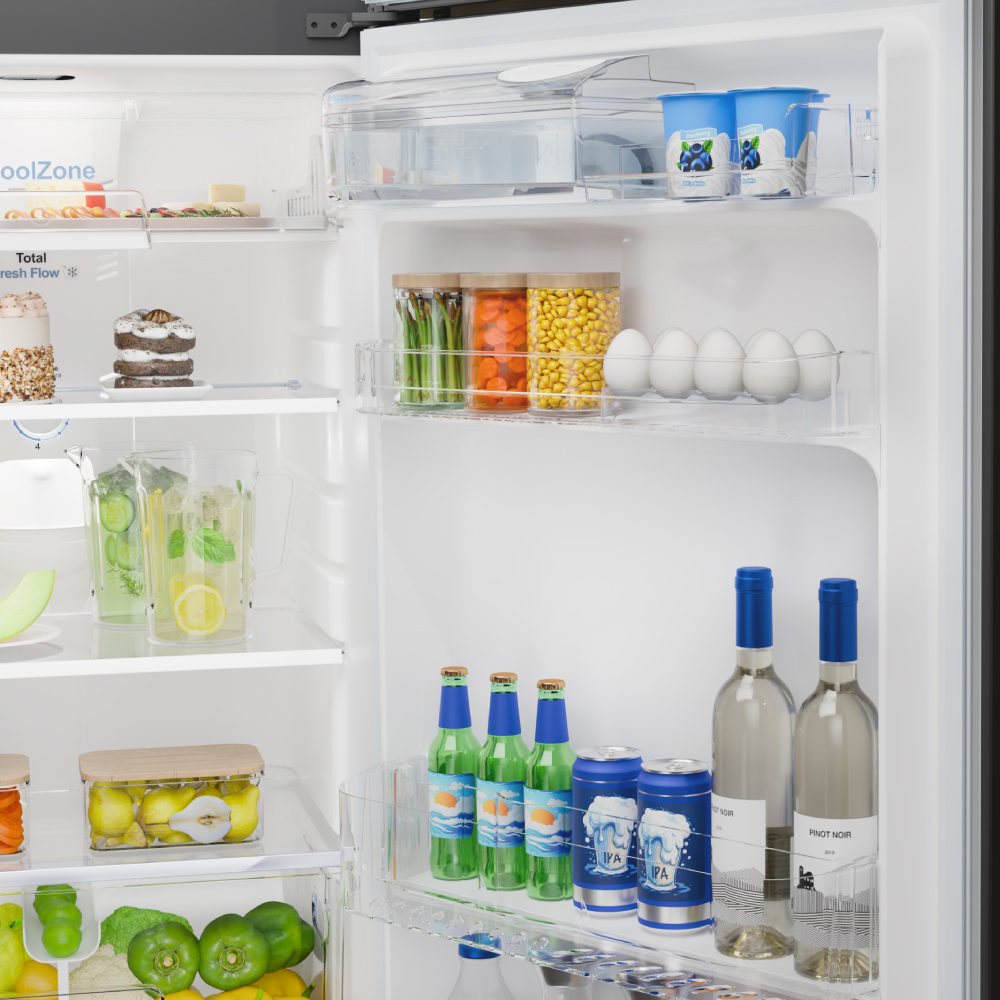 Heladera Con Freezer No Frost Drean Rdp400fzrt Grafito - Imagen 8