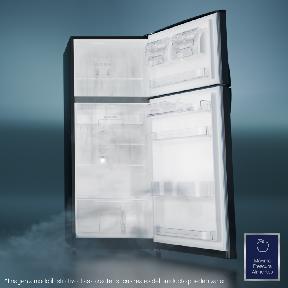 Heladera Con Freezer No Frost Drean Rdp400fzrt Grafito - Imagen 9