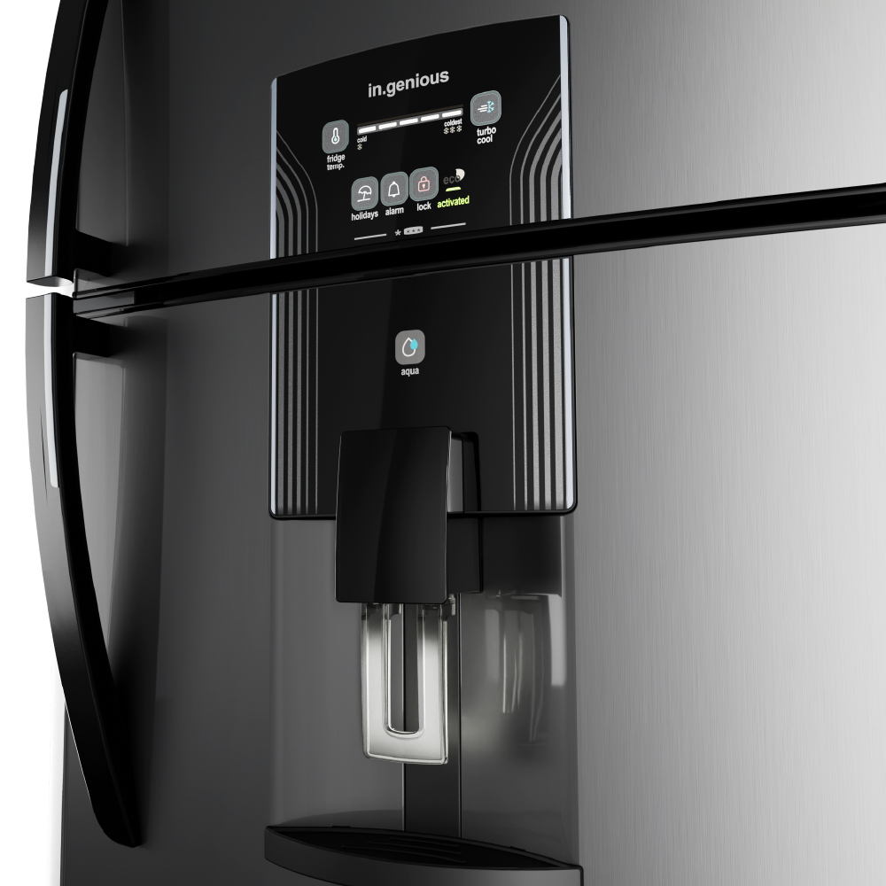 Heladera Con Freezer No Frost Drean Rdp400fzrt Grafito - Imagen 5