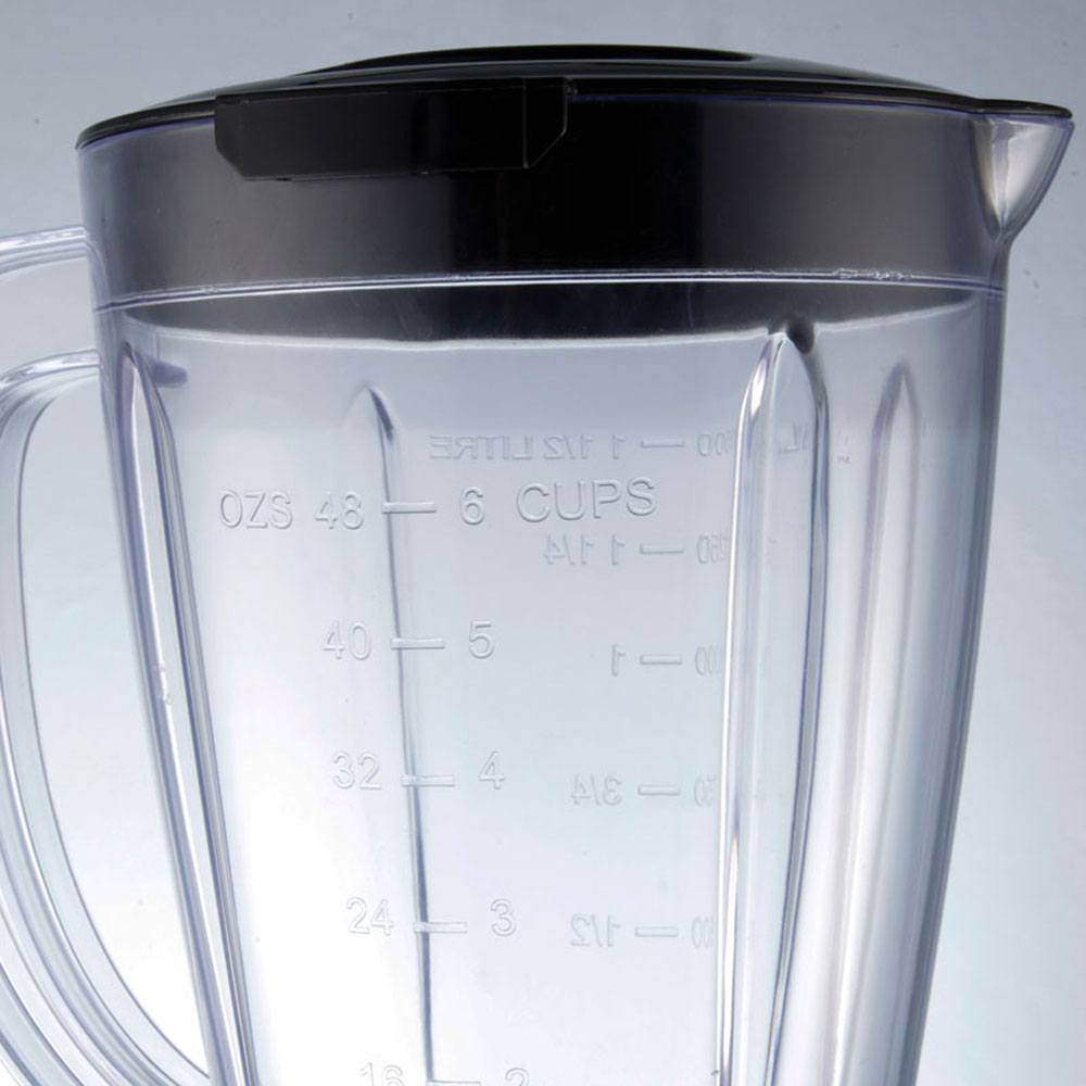 Licuadora Smartlife 1,5 litros Jarra Vidrio 400W SL-BL1008PN Negra - Imagen 2