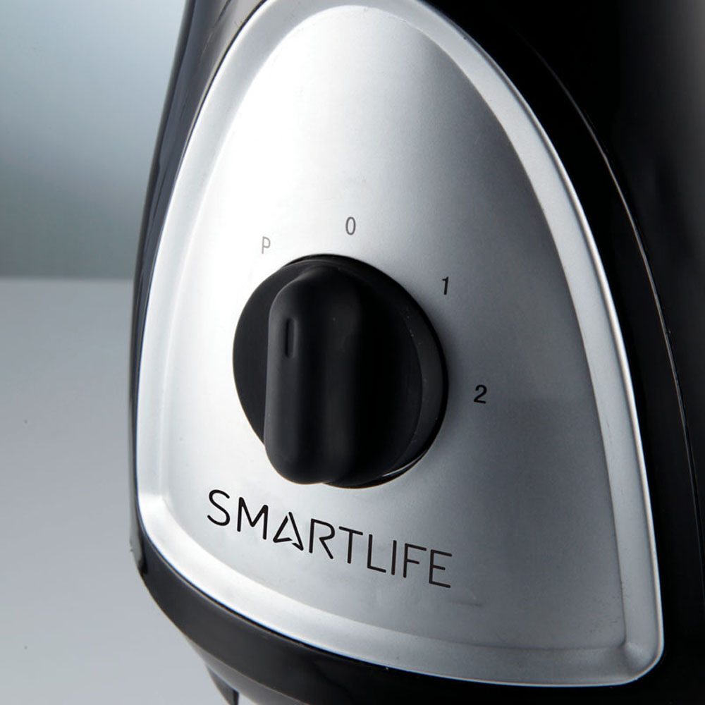 Licuadora Smartlife 1,5 litros Jarra Vidrio 400W SL-BL1008PN Negra - Imagen 5