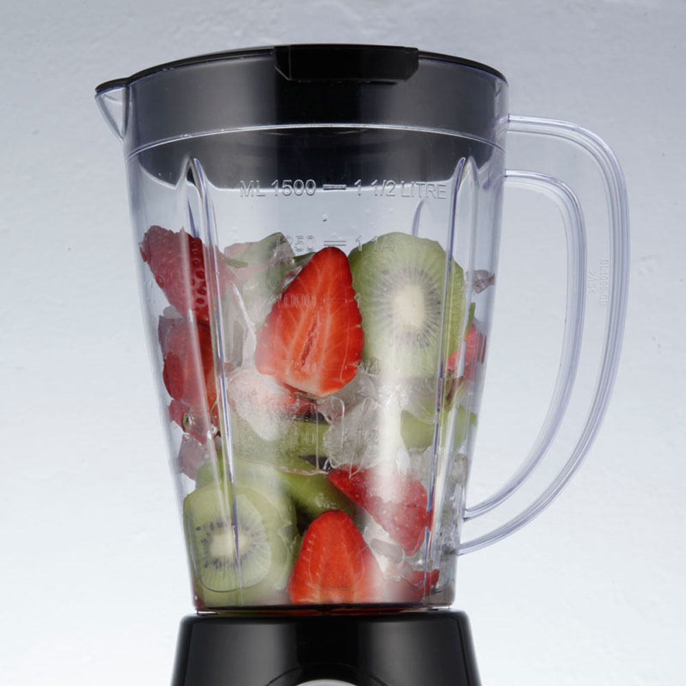 Licuadora Smartlife 1,5 litros Jarra Vidrio 400W SL-BL1008PN Negra - Imagen 7