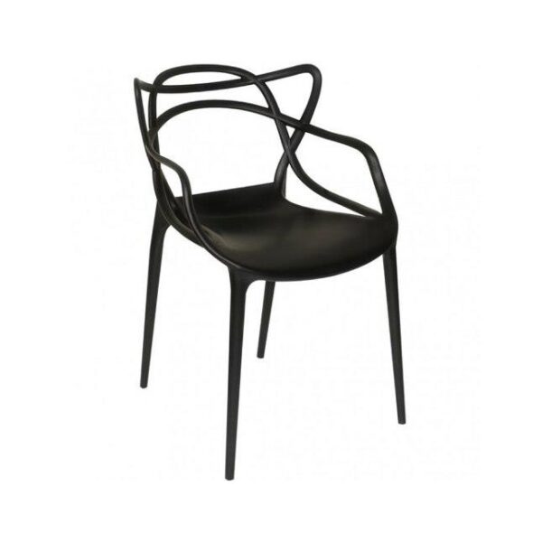 Silla Unican S-Master Polipropileno Color Negro