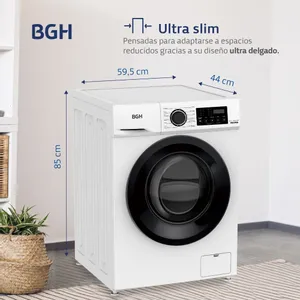 Lavarropas BGH Inverter Carga Frontal 6kg BWFI06W24AR - Imagen 6