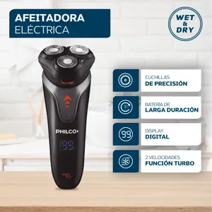 AFEITADORA ELECTRICA PHILCO AE5305PP - Imagen 7