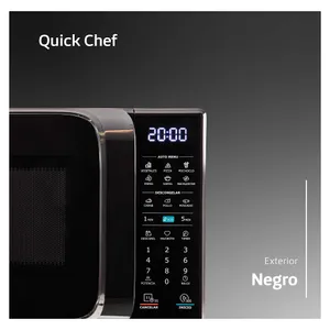 Microondas BGH Digital Eco B120DN20 20Lts Negro - Imagen 4