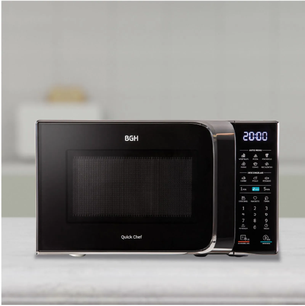 Microondas BGH Digital Eco B120DN20 20Lts Negro - Imagen 7