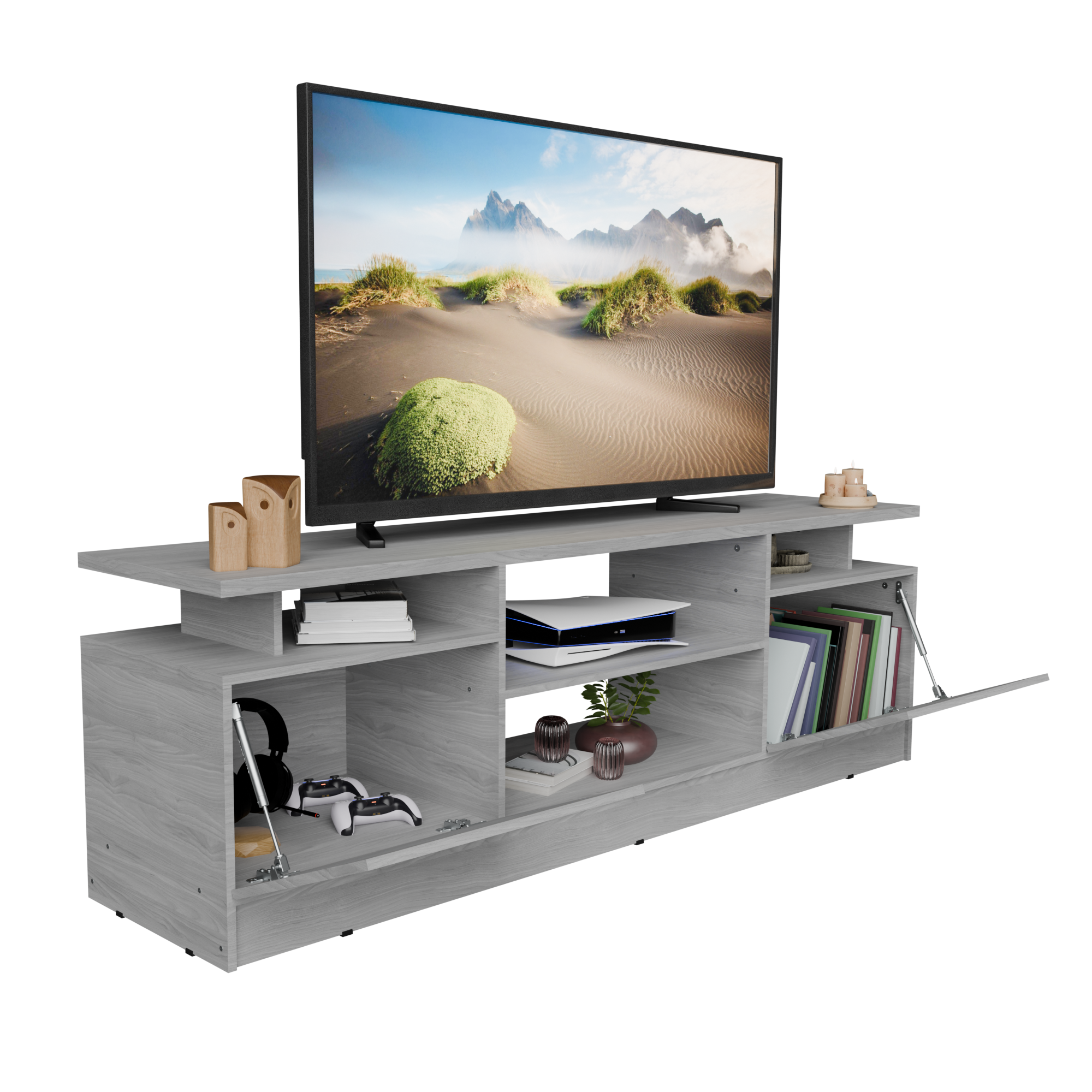 Rack de TV Orlandi Premium Jacaranda 1621 - Imagen 4