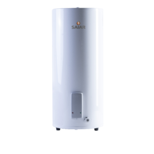 Termotanque Eléctrico Saiar 125 Lts Carga Superior Pie Blanco