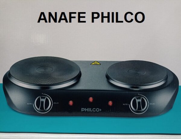 Anafe Eléctrico Dos Hornallas Philco ANPH2RBP
