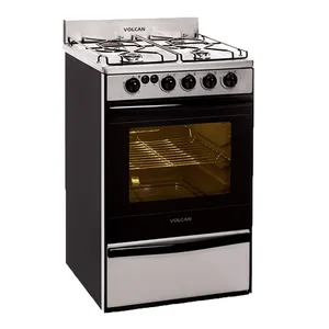 Cocina Volcán 87673V Acero Inoxidable 55 cm
