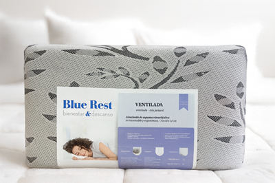 Almohada viscoelástica Blue Rest ventilada 70x40