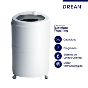 Lavarropas Semiautomático Drean LRDR57SB0 5 KG