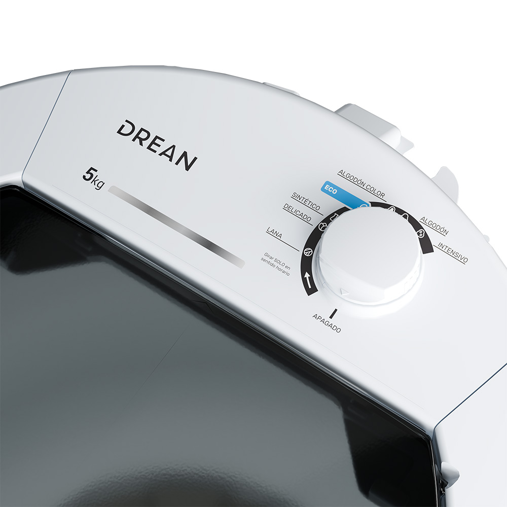 Lavarropas Semiautomático Drean LRDR57SB0 5 KG - Imagen 6