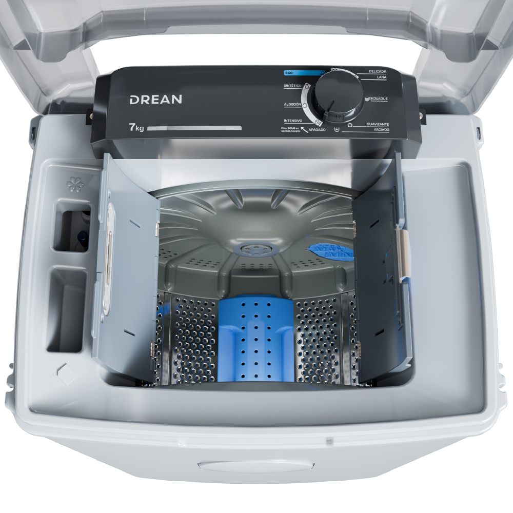 Lavarropas Semiautomático Drean LTDR79SB 7KG - Imagen 7