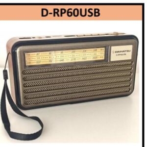 Radio Daihatsu D-RP60USB Eléctrica/Pilas/Panel solar