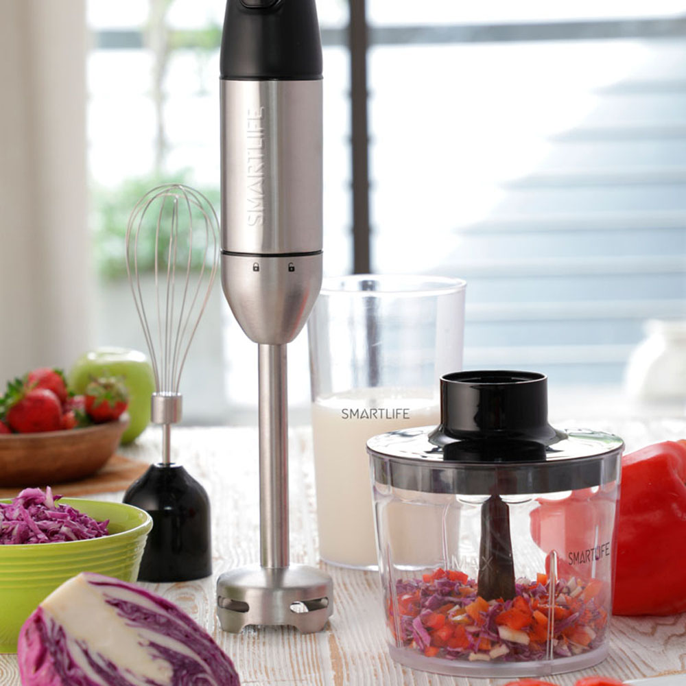 Mixer Smartlife SL-SM5010FPN 800W Con Vaso Medidor , Batidor Y Picador - Imagen 9