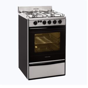 Cocina Volcán 87673V Acero Inoxidable 55 cm