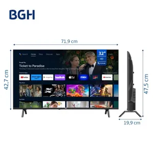 Smart TV BGH 32 B3225S5A Android TV HD - Imagen 2
