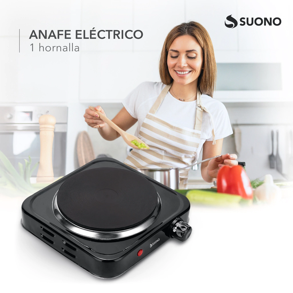 Anafé Eléctrico Suono 1 Hornalla - Imagen 7