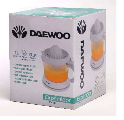 Exprimidor Electrico Daewoo CM7616 25W - Imagen 7