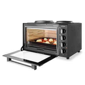 Horno Eléctrico Atma Grill 30Lts con anafe HGAB3024PI - Imagen 4