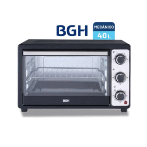 Horno Eléctrico BGH 40Lts Duo BHE40M23N Negro