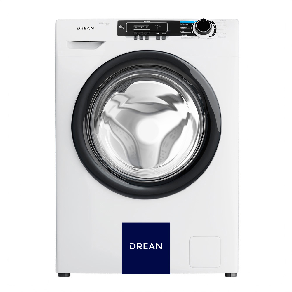 Lavarropas Automático Drean Next 6 kg 600 RPM LFDR0606LB Blanco - Imagen 2