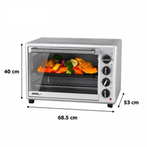 Horno Eléctrico Atma 90L HG9022P Gris Plata - Imagen 2